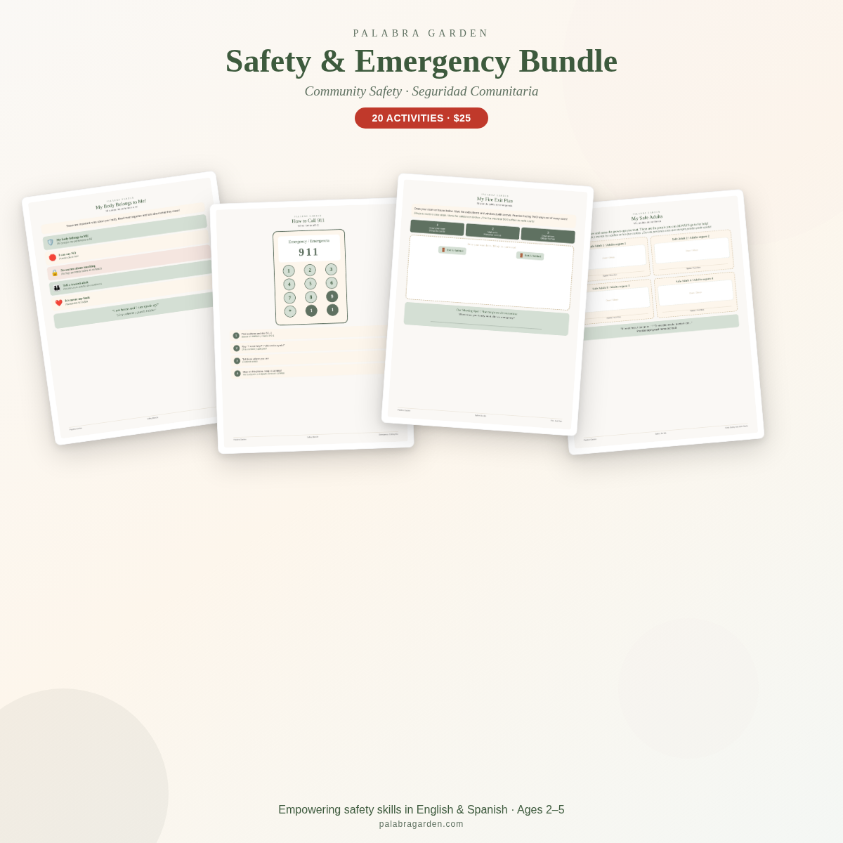 Emergency Preparedness and Community Safety Bundle — image 01